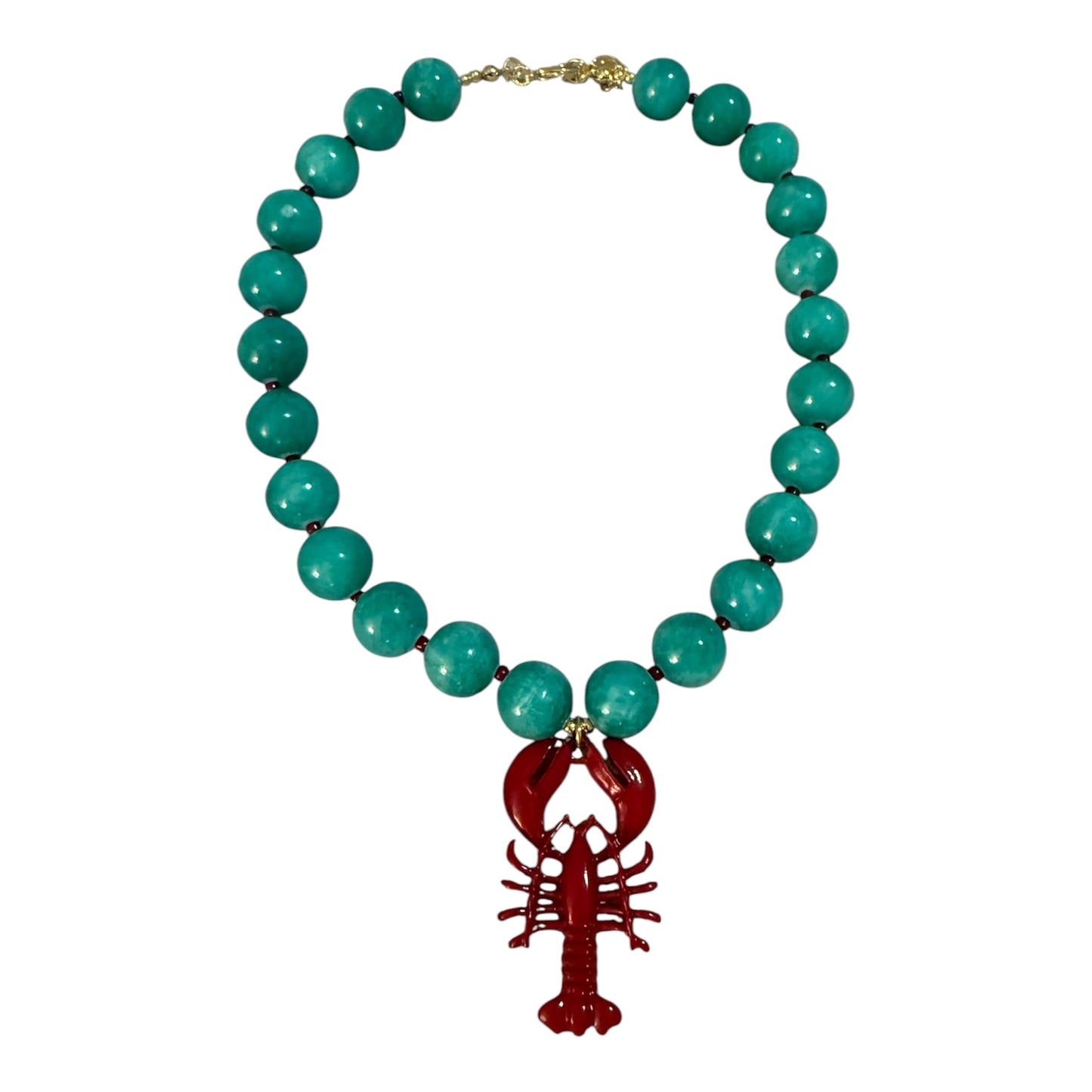 Lobster and turquoise