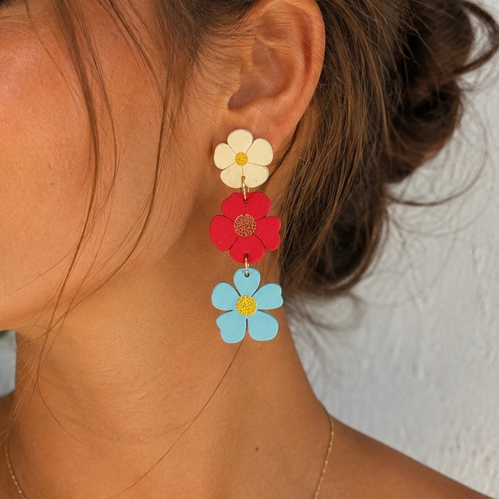 Three flowers