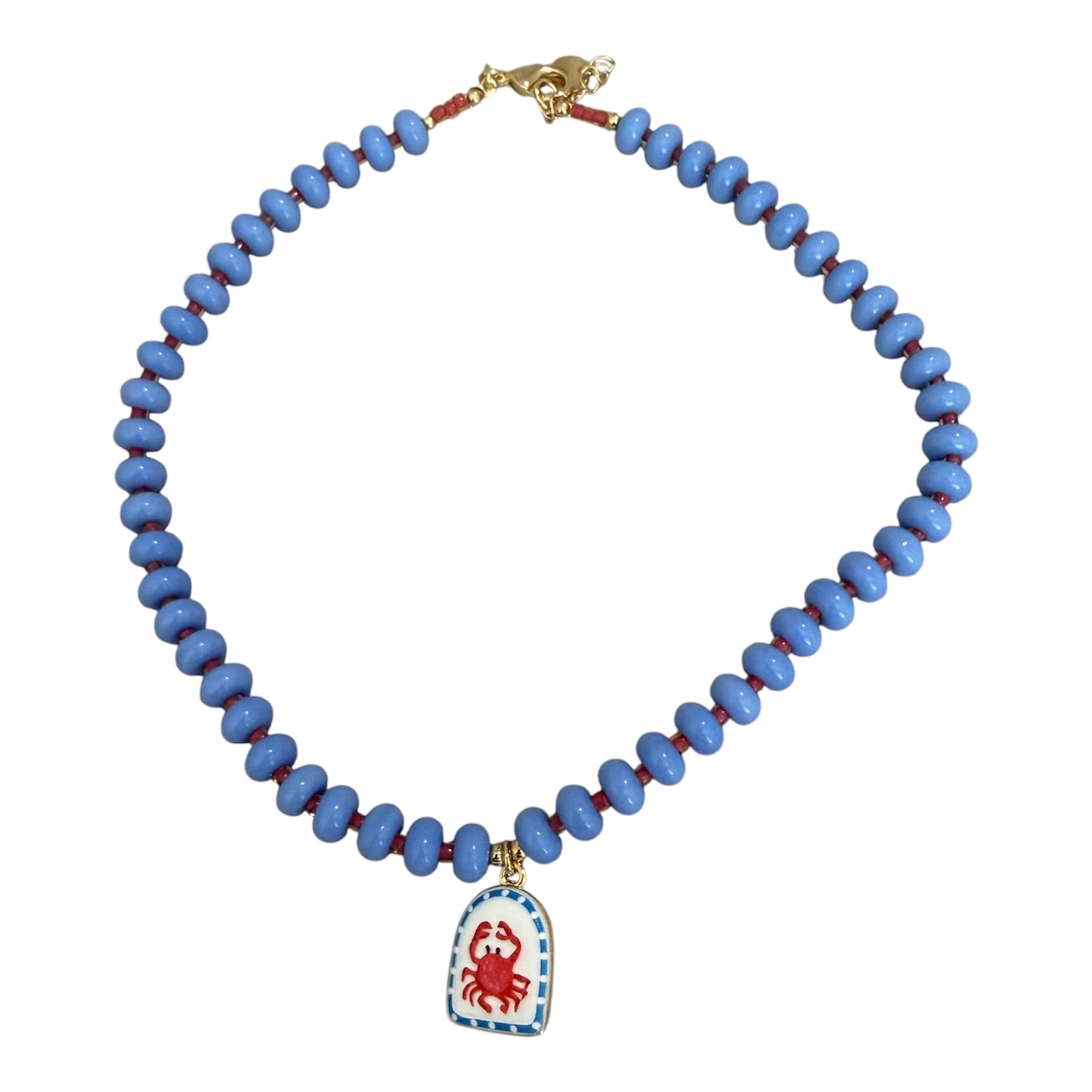 Blue and little touch