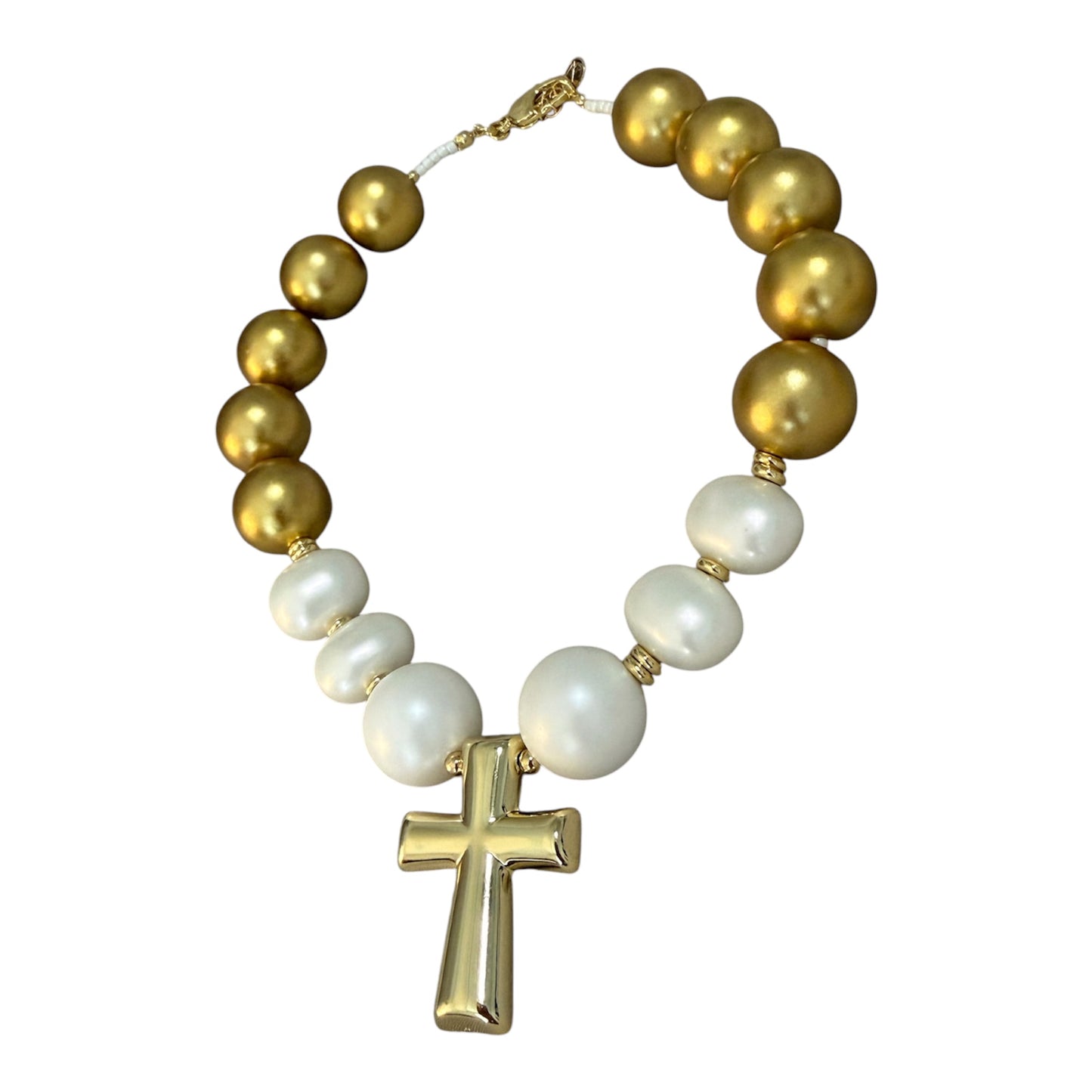 Cross and big circles