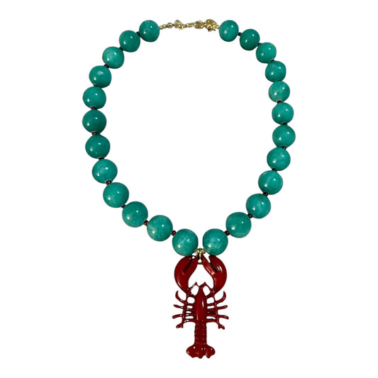 Lobster and turquoise