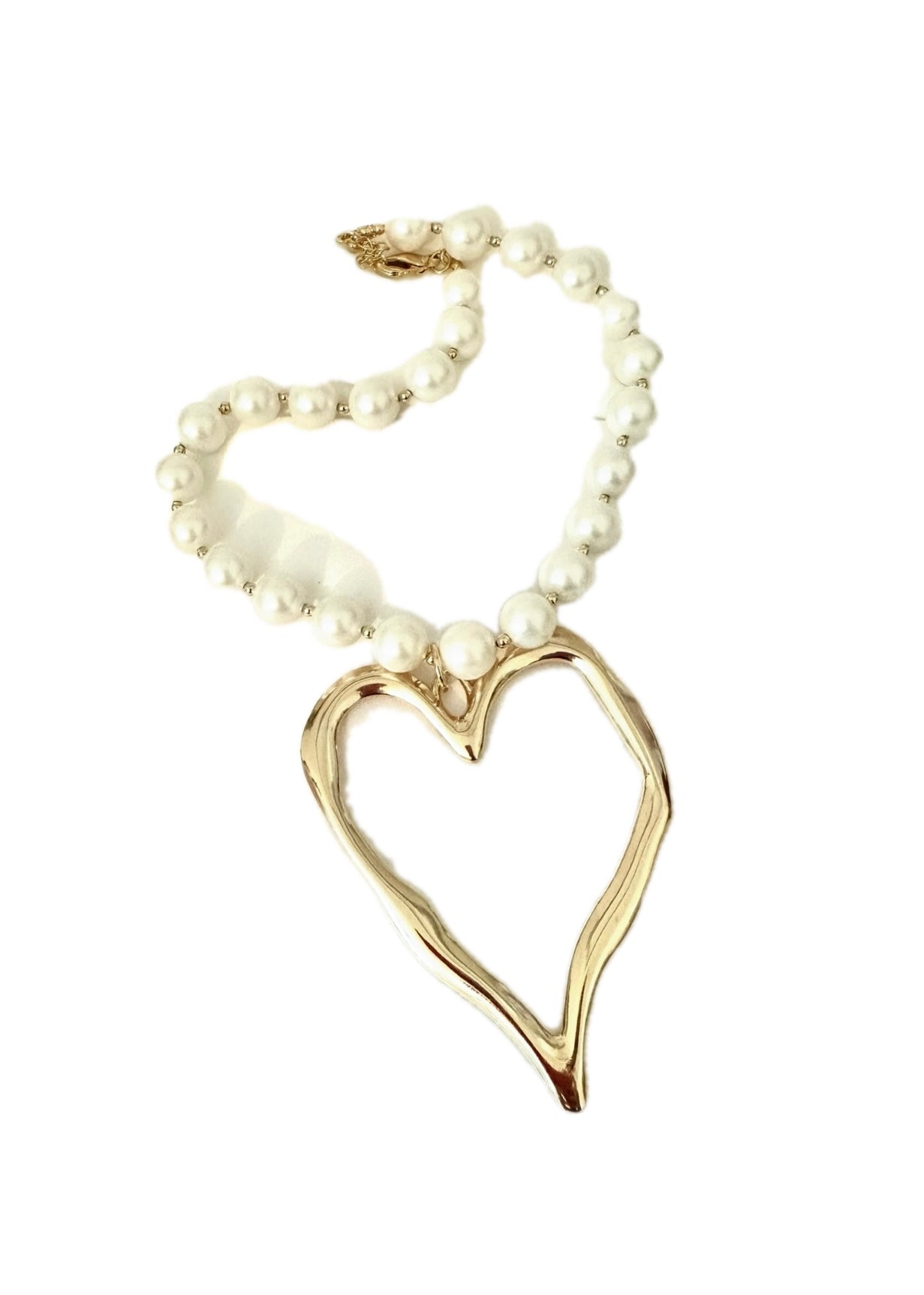 Pearls and Maxi Heart