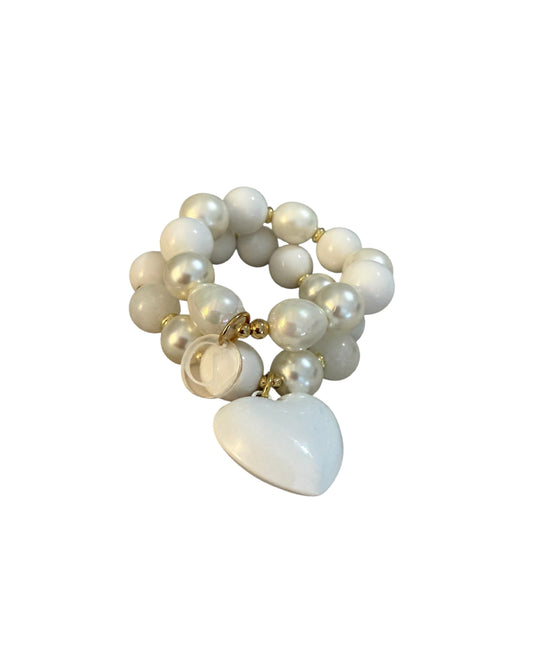 Hearts and white