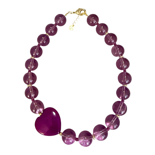 Clear purple