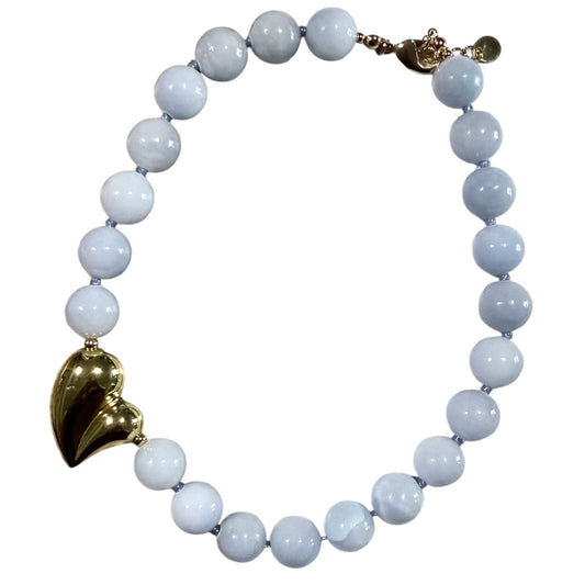 Light blue and heart