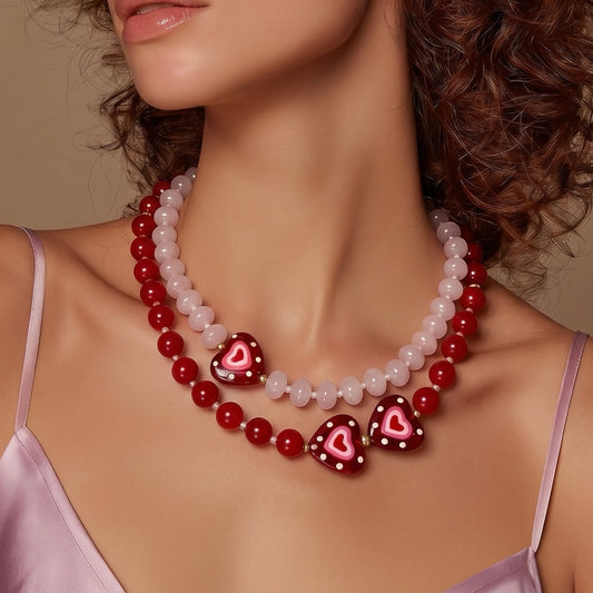 Red/pink heart