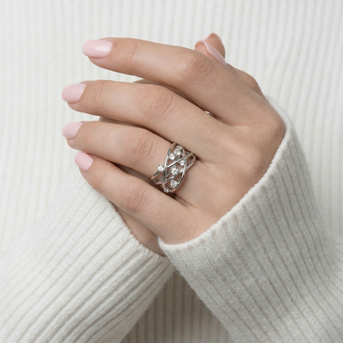 Lines of silver