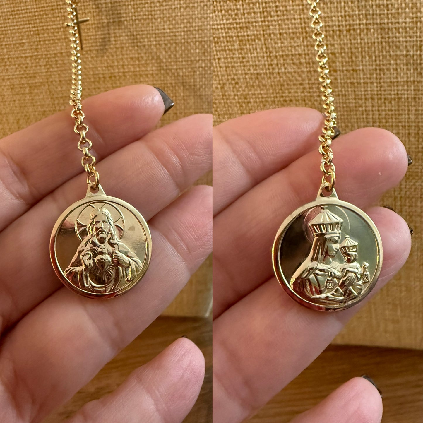 Sagrado corazón/ Virgen del Carmen