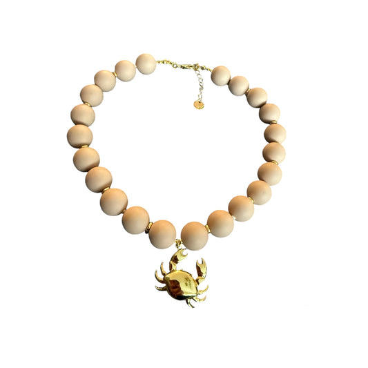 Medium beige little crab