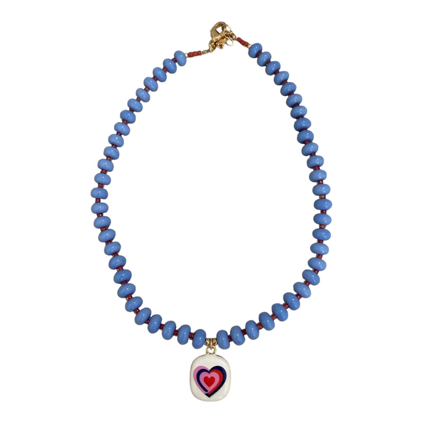 Blue and little touch